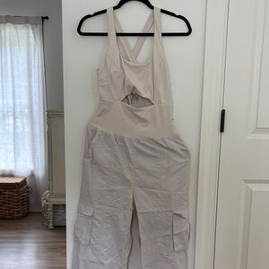 Stylish Cream Jumpsuit for Women free people lookalike